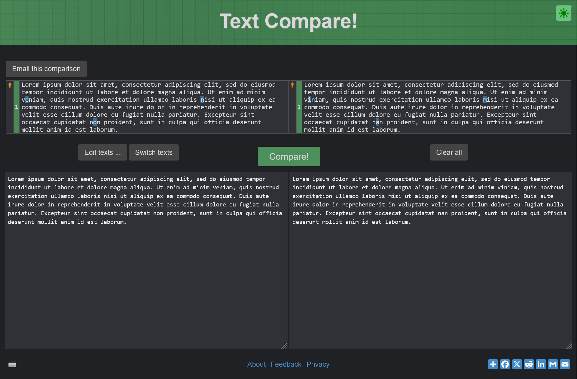 Text Compare!